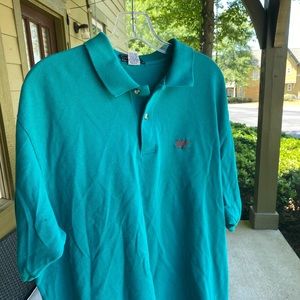 Vantage teal Miller light polo
